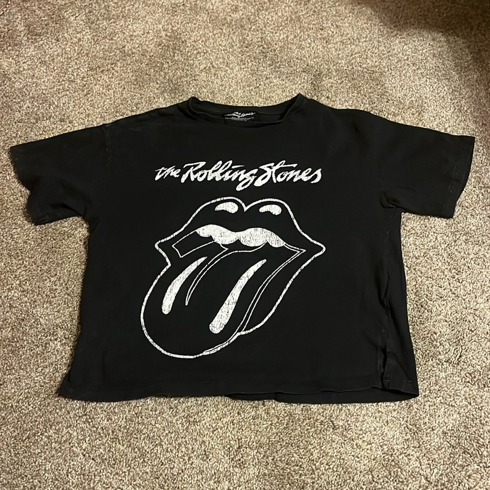 Cute Zara Rolling Stones t-shirt